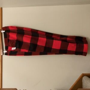 Mens XXL Old Navy Buffalo Plaid Check Fleece Pajamas Pants NEW Cozy Warm ❄️☃️